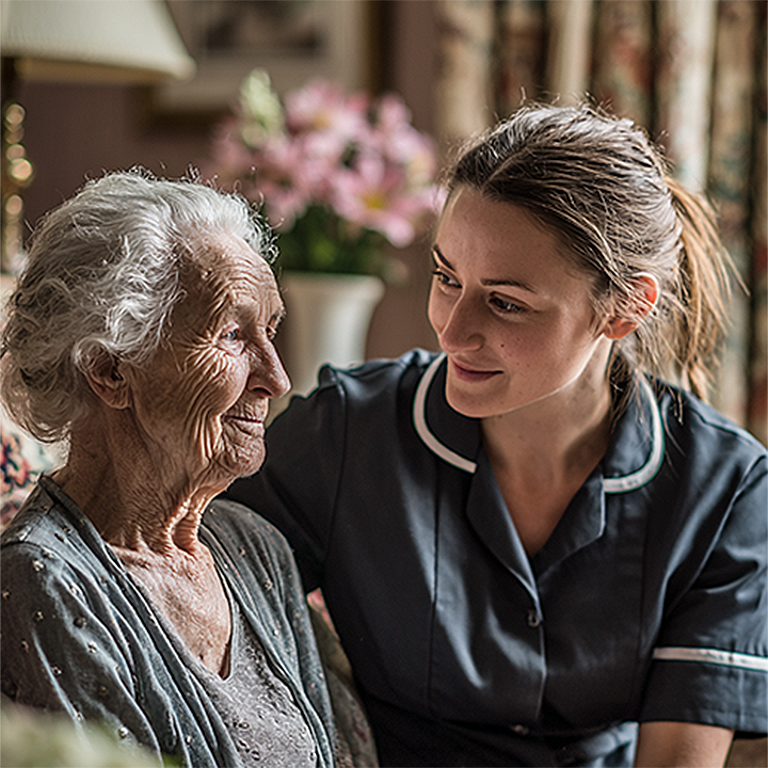 Quality of life for residents with dementia.