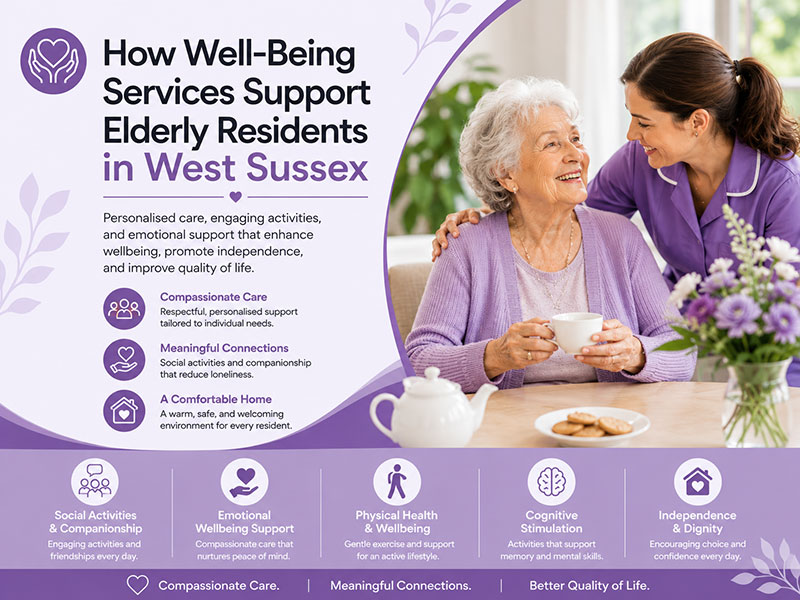 Personalised Elderly Wellbeing Support at Homelands Nursing Home