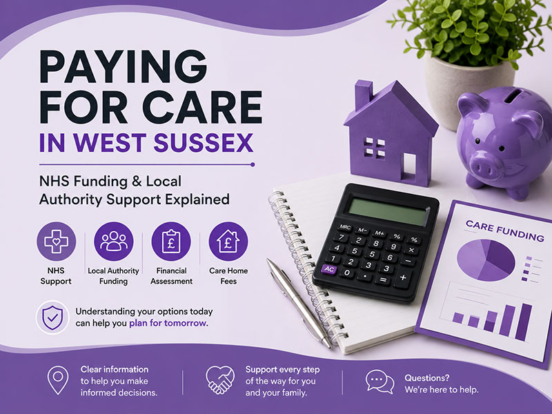 How Does Paying for Care Work in West Sussex?