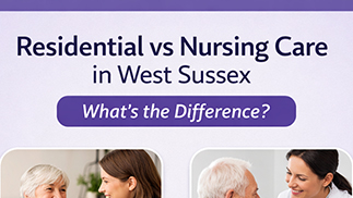 Residential Care vs Nursing Care: What's the Difference and Which is Right for You in West Sussex?