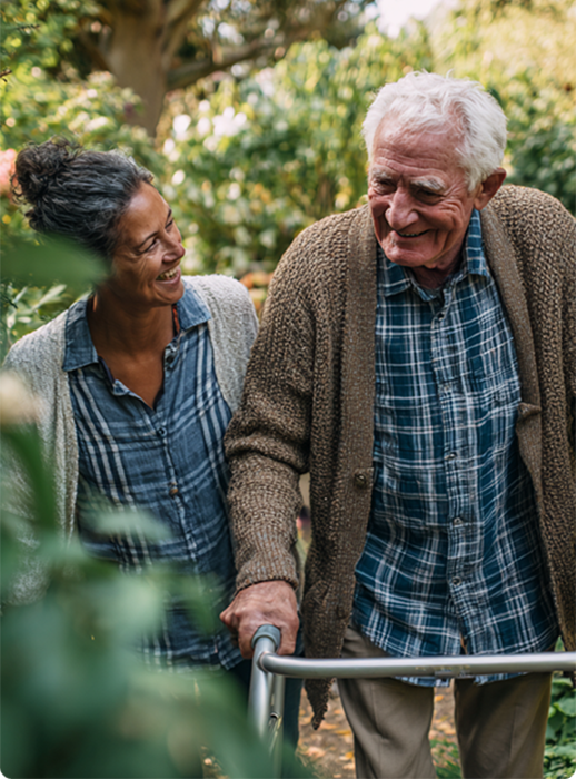 Round-the-clock disability care for elderly residents (65+) in Kenley.
